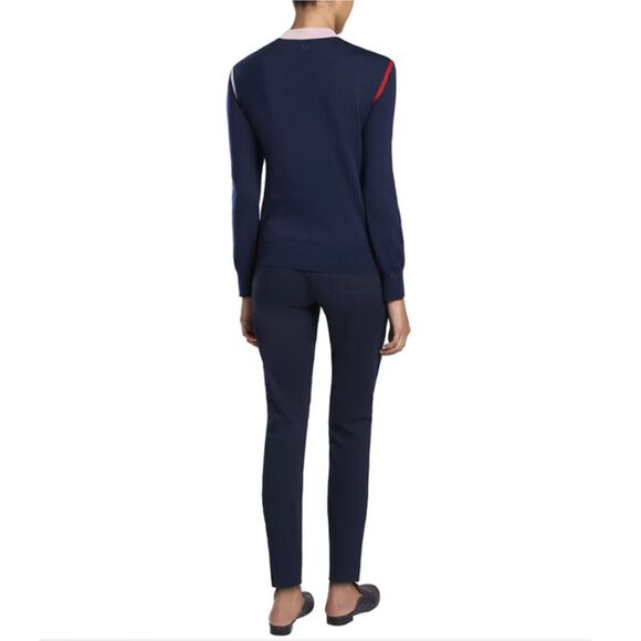 G/Fore Women's G4LS21B45 Size 4 Twilight Straight Leg Pant Tour 5 Pocket Stretch - Picture 2 of 11